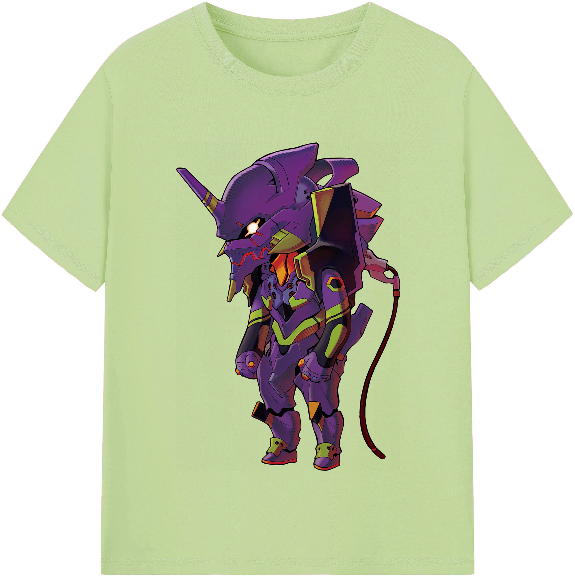 （画像用） EVA 新世紀エヴァンゲリオン 綿100％半袖Tシャツ（フロントプリント）